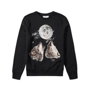 AMI PARIS Wolves print sweatshirt Large